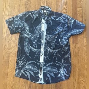 Fried button down floral print shirt